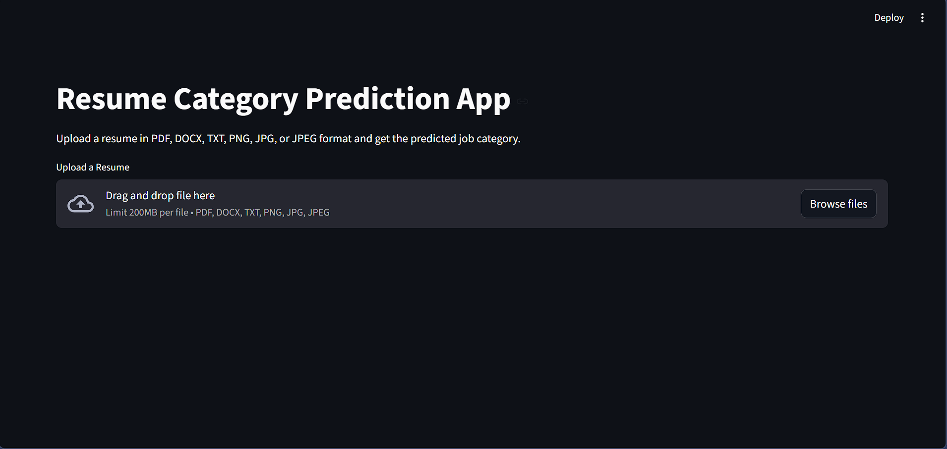 Resume Screening Model - Image 1
