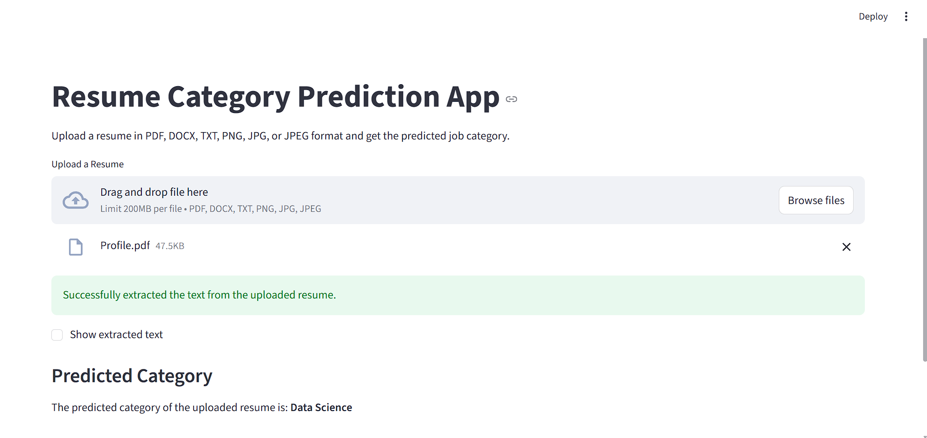 Resume Screening Model - Image 4